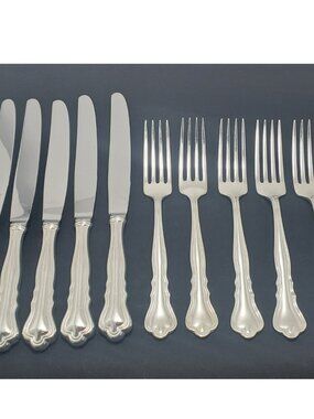 Vintage Birks Regency Plate "Chippendale" Silver Plated Flatware - Partial Set